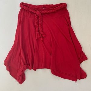 Xhilaration Red Skirt